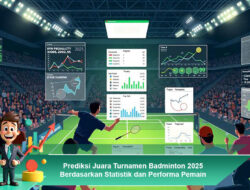 Prediksi Juara Turnamen Badminton 2025 Berdasarkan Statistik dan Performa Pemain