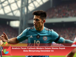 Analisis Peran Fullback Modern Dalam Skema Sepak Bola Menyerang Desember Ini