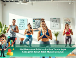 Kiat Menyusun Rutinitas Latihan Teratur Agar Kebugaran Tubuh Tidak Mudah Menurun