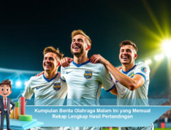 Kumpulan Berita Olahraga Malam Ini yang Memuat Rekap Lengkap Hasil Pertandingan