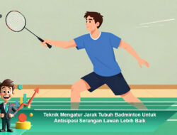 Teknik Mengatur Jarak Tubuh Badminton Untuk Antisipasi Serangan Lawan Lebih Baik