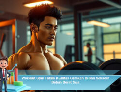 Workout Gym Fokus Kualitas Gerakan Bukan Sekadar Beban Berat Saja