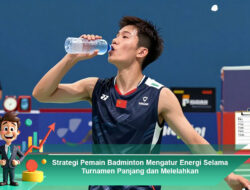 Strategi Pemain Badminton Mengatur Energi Selama Turnamen Panjang dan Melelahkan