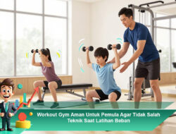 Workout Gym Aman Untuk Pemula Agar Tidak Salah Teknik Saat Latihan Beban