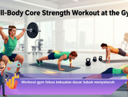 Workout Gym Fokus Kekuatan Dasar Tubuh Menyeluruh