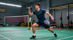 Manfaat Latihan Angkat Beban (Weight Training) bagi Pemain Badminton Tunggal
