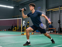 Manfaat Latihan Angkat Beban (Weight Training) bagi Pemain Badminton Tunggal