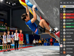 Prestasi Atlet Climbing Boulder Remaja Internasional Sorotan Medali Dan Peringkat