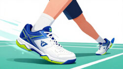 Rekomendasi Sepatu Badminton Berkualitas Untuk Mencegah Cedera Pergelangan Kaki Saat Beraksi Lapangan