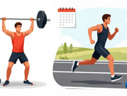 Strategi Membagi Waktu Antara Strength Training dan Lari Marathon