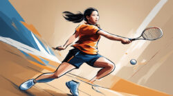 Teknik Dasar Menahan Smash Badminton Yang Keras Dengan Posisi Raket Sangat Tepat