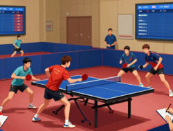 Rekap Hasil Pertandingan Tenis Meja Tingkat Nasional Guna Mencari Bibit Unggul