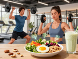 Cara Menambah Berat Badan Dengan Olahraga Gym Dan Pola Makan Tinggi Kalori